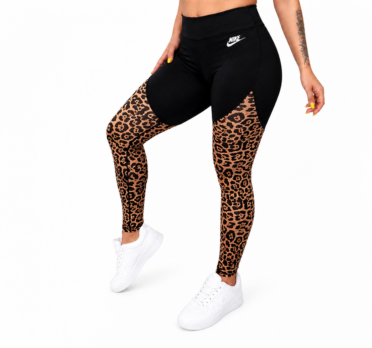 Leggings sculpt fit cintura alta mujer leopardo