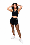 Leggings sculpt fit cintura alta mujer leopardo