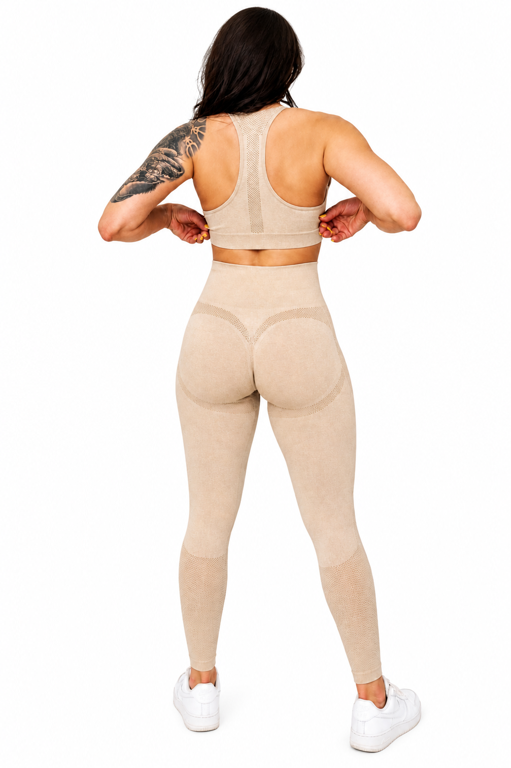 Set deportivo top + leggings ajuste perfecto