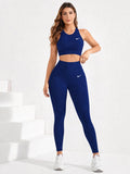 Set deportivo top + leggings seamless